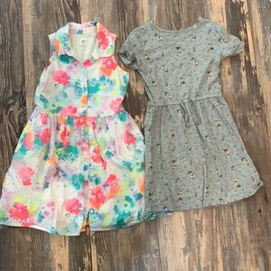 Girls Lot of 2 GAP dresses size M